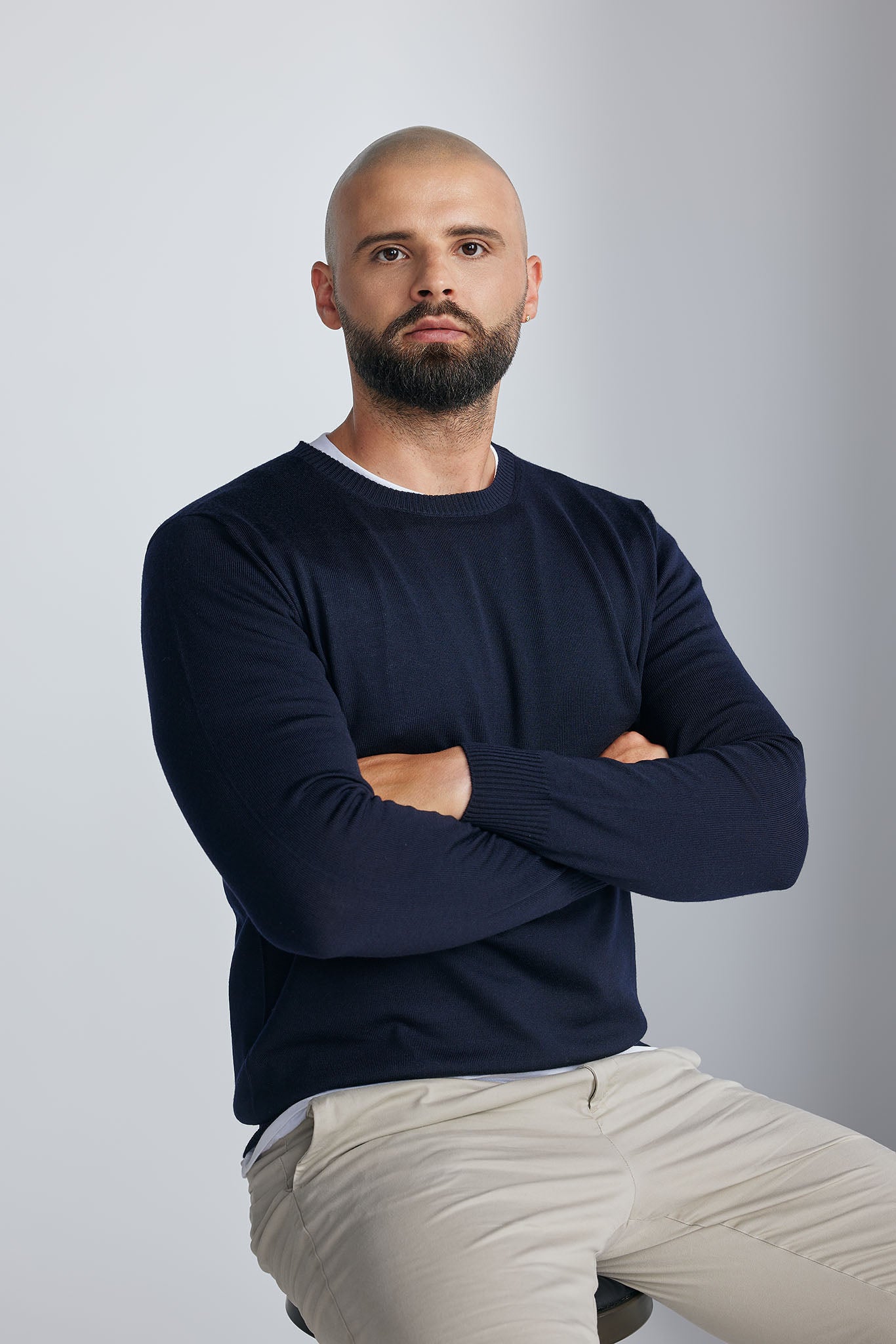 Pulover Luciano Marine