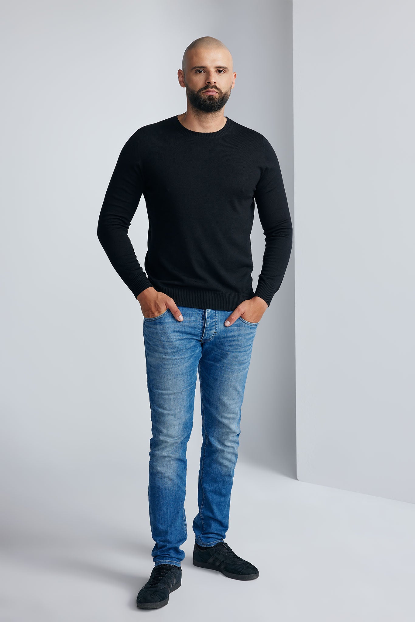 Pulover Luciano Negru