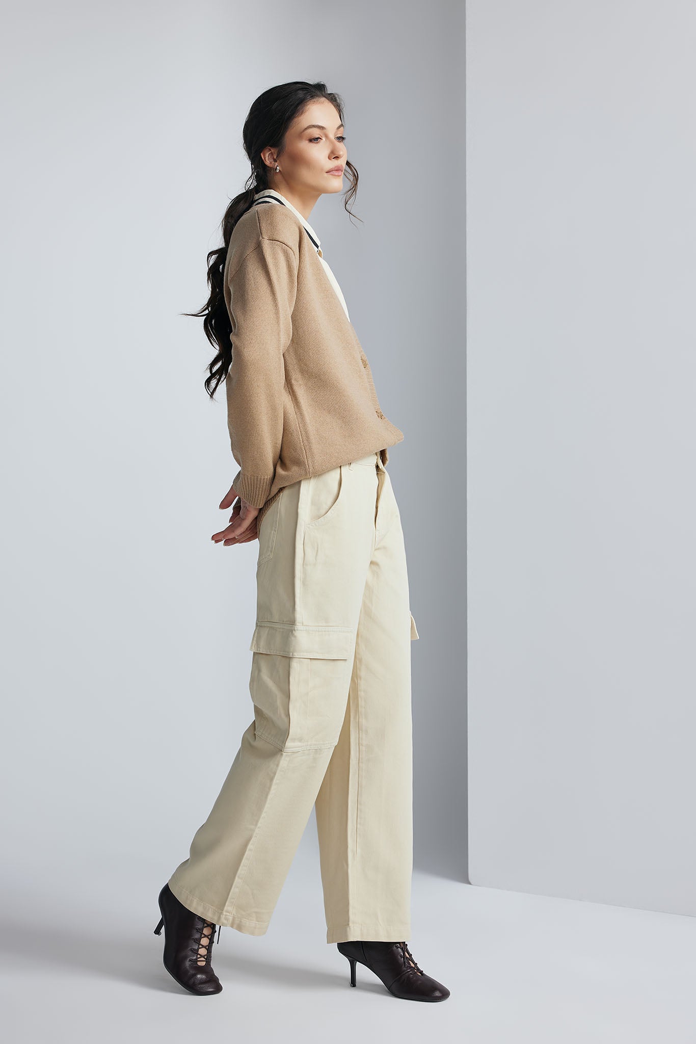Cardigan Aveline Bej