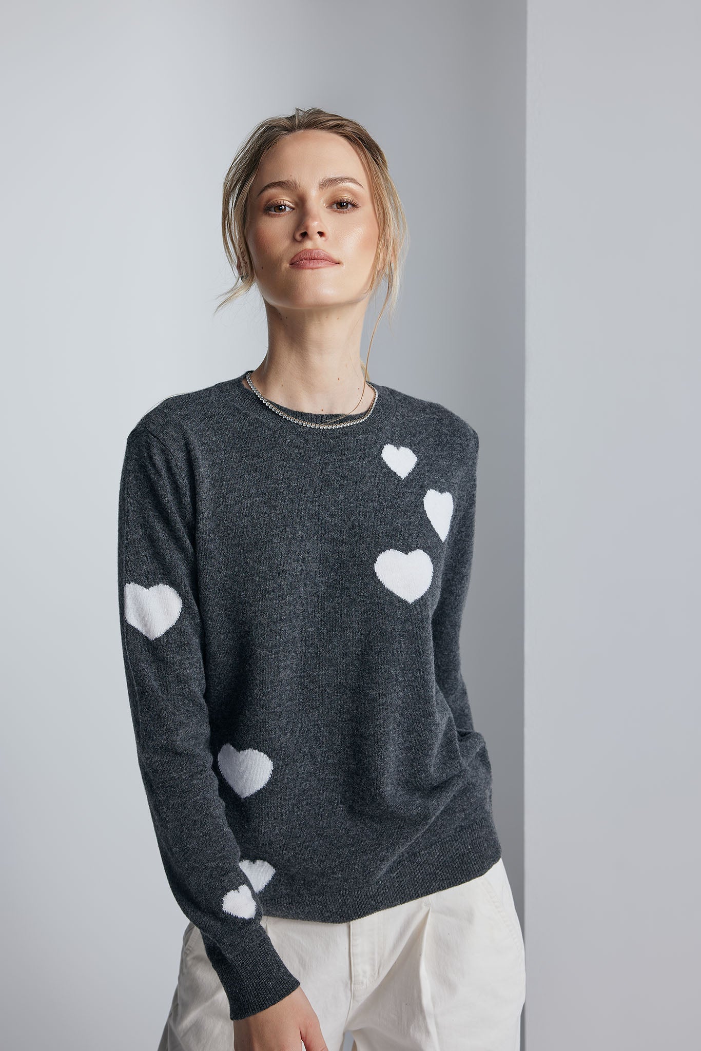 Pulover Cora Gri