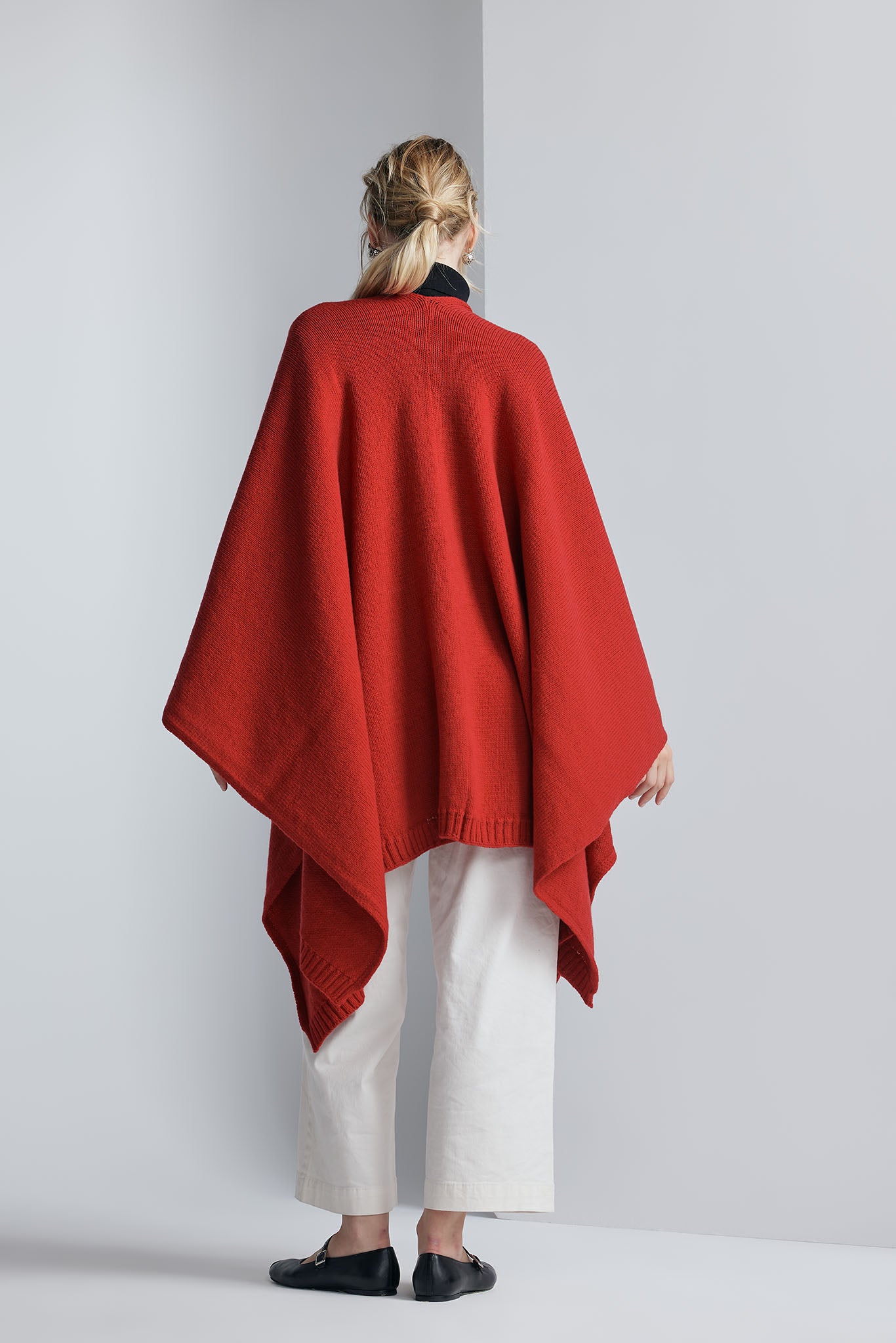 Poncho Fragola Roșu