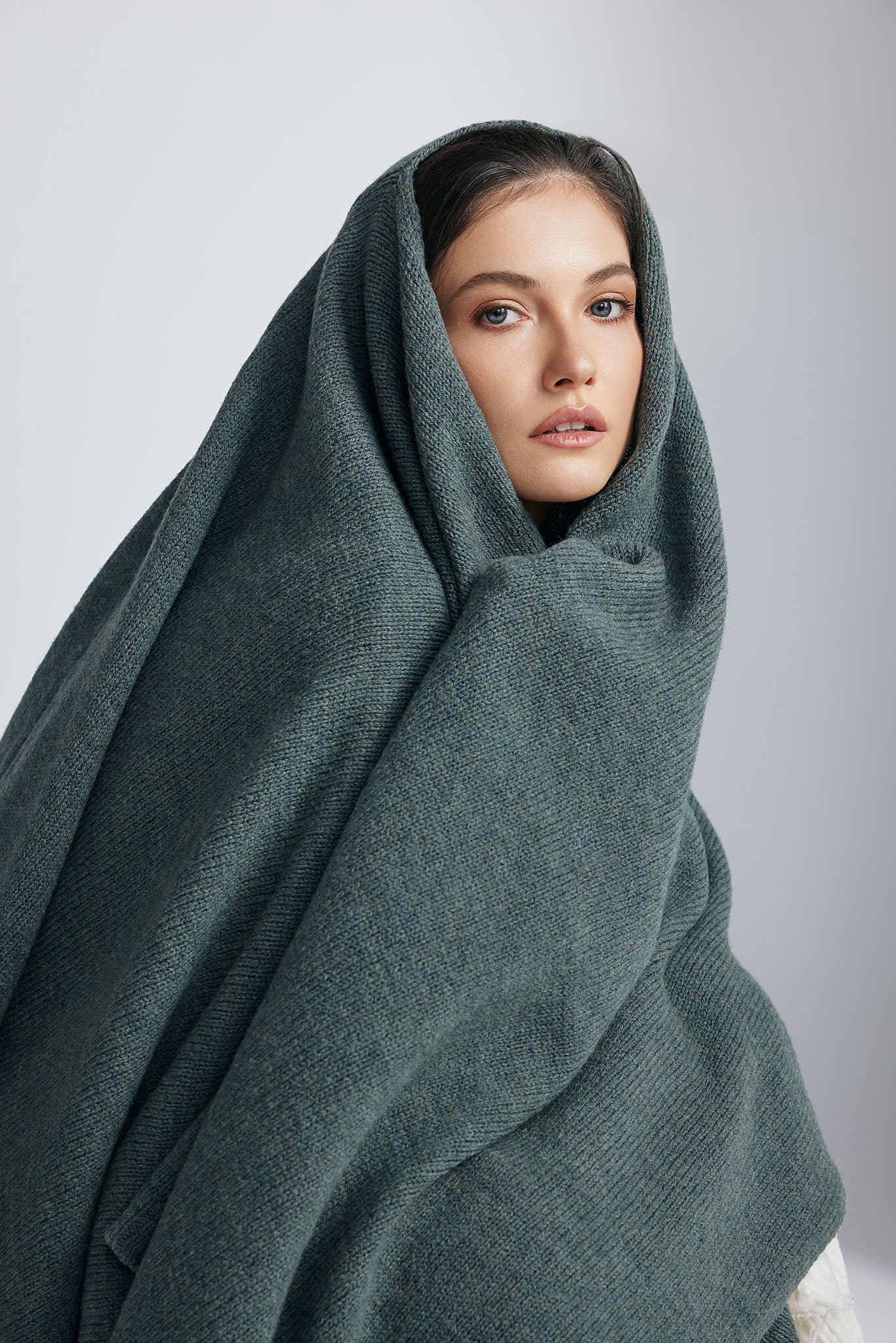 Poncho Fragola Verde