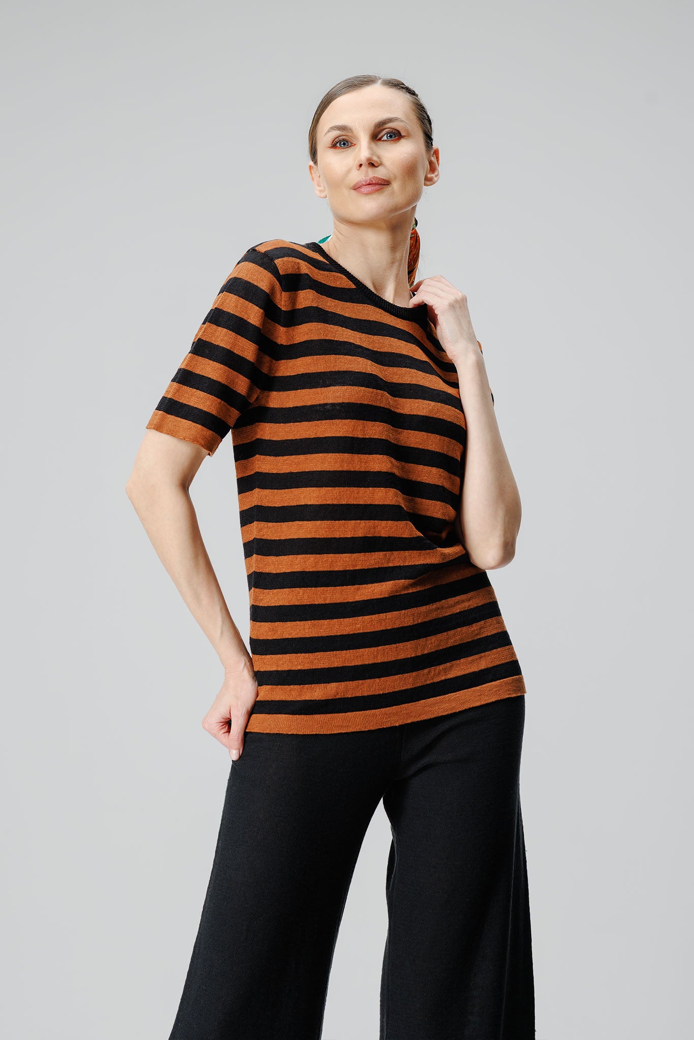 Tricou Havana Maro/Negru