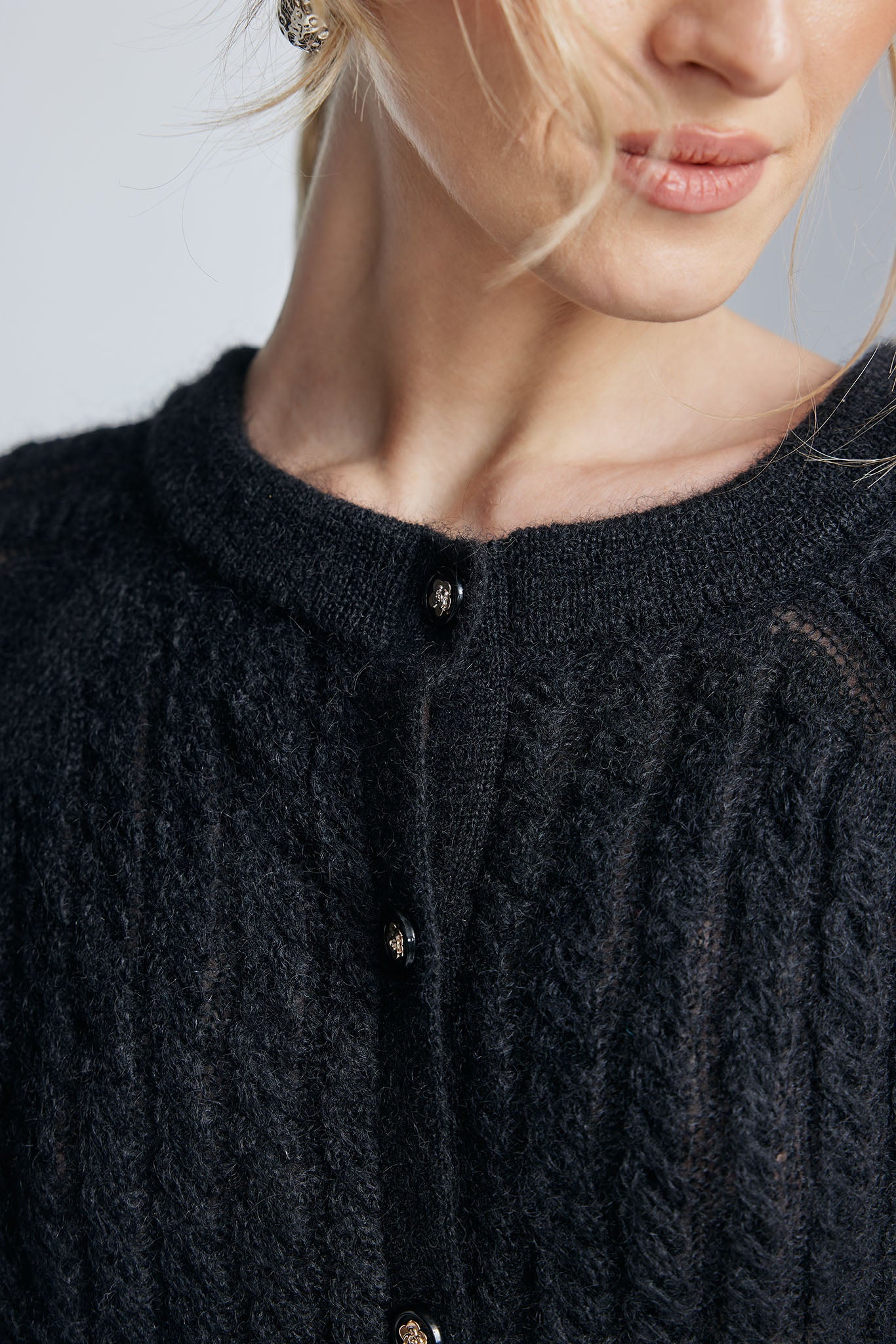 Cardigan Ada Negru