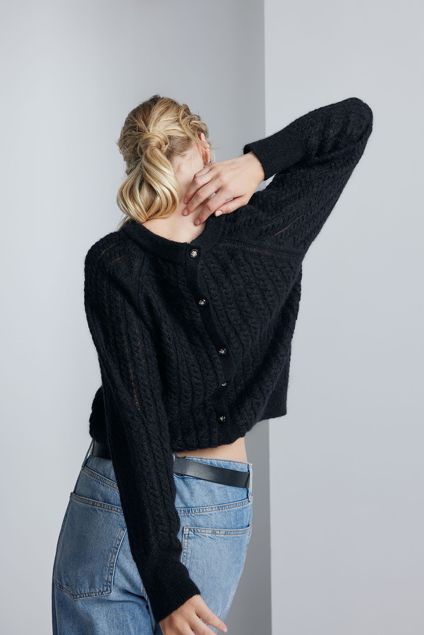 Cardigan Ada Negru