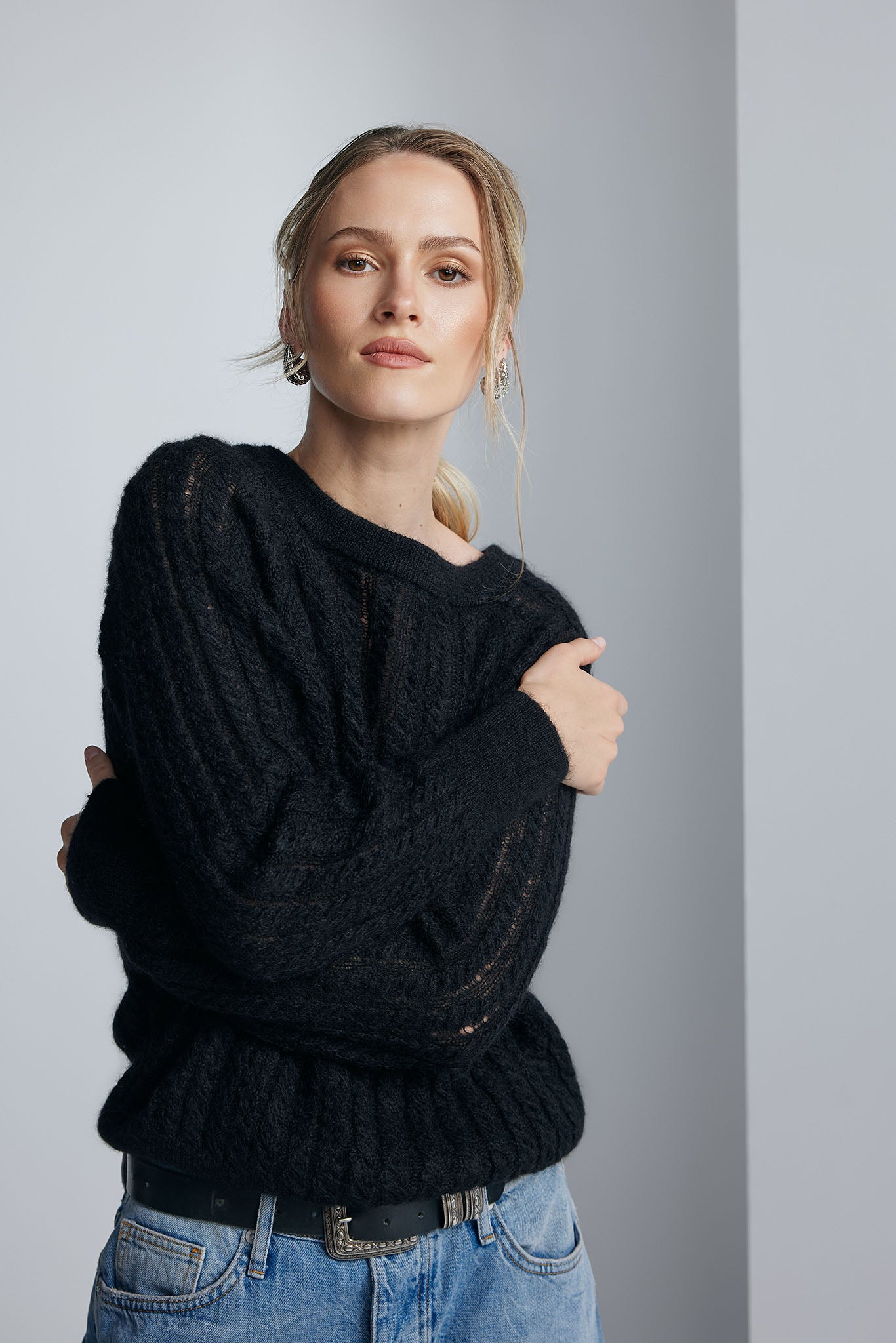 Cardigan Ada Negru