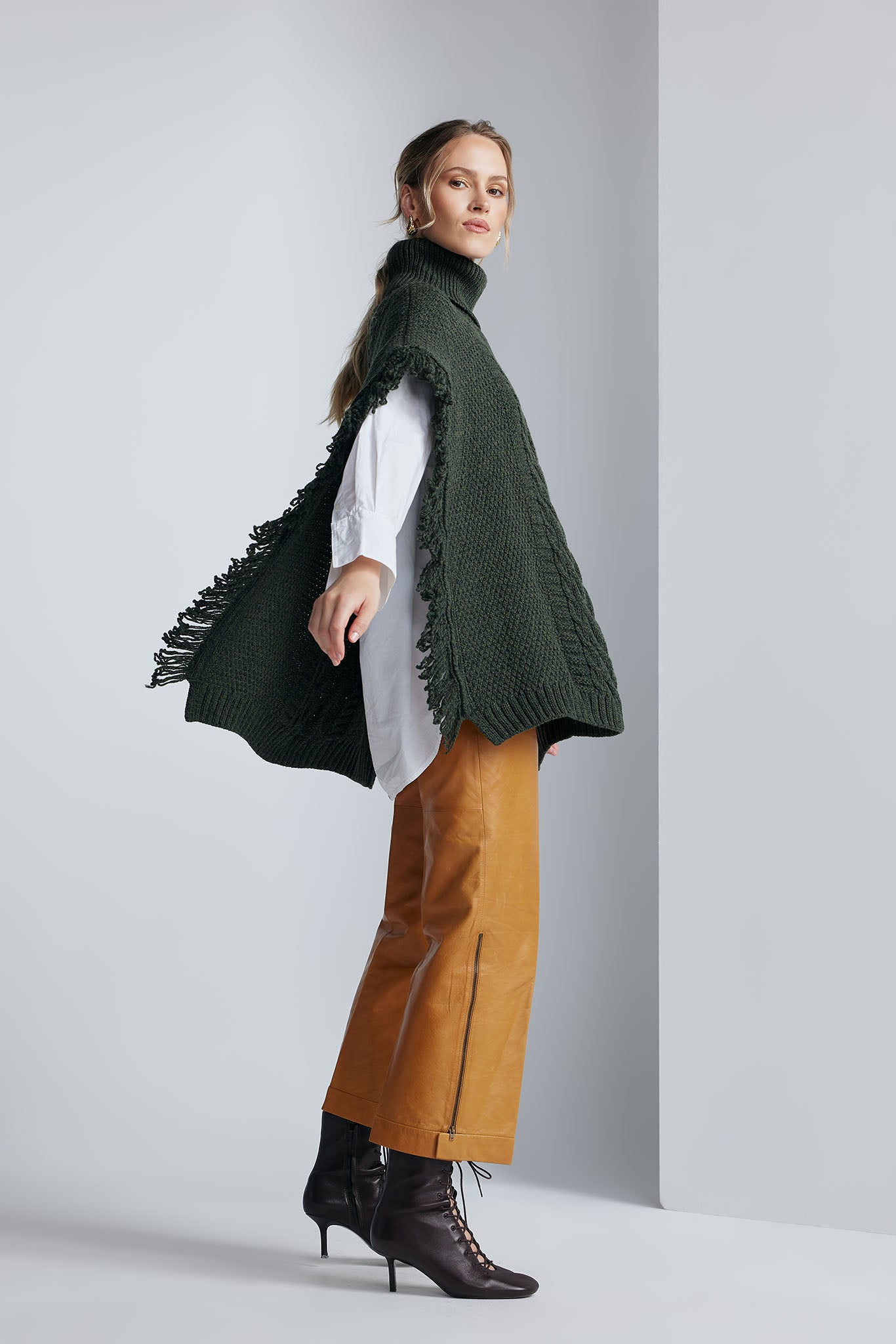 Poncho Selma Verde