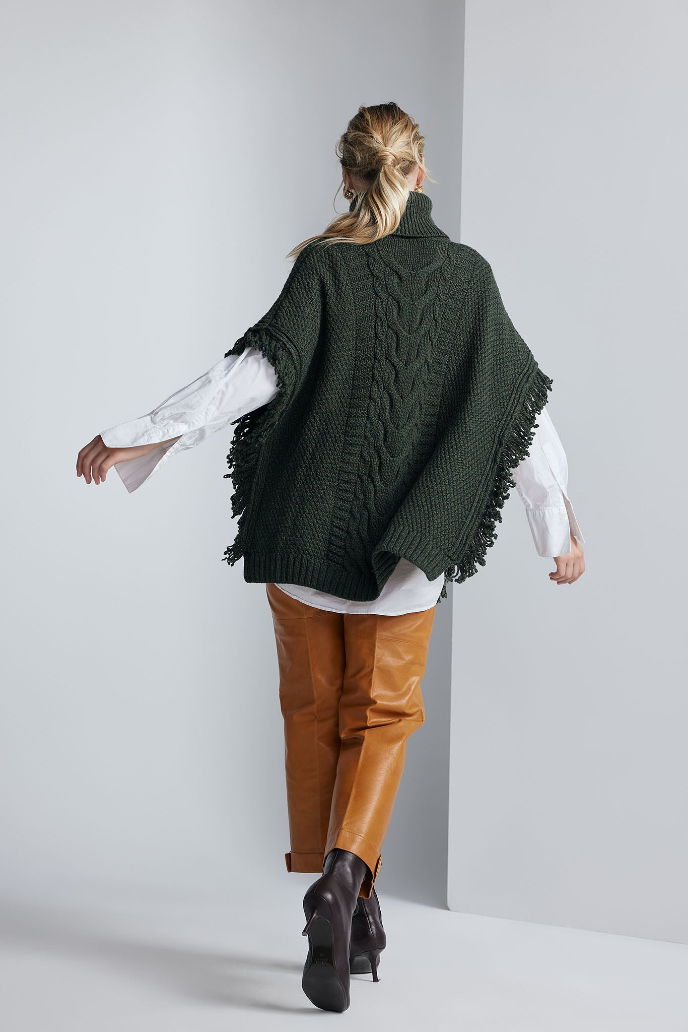 Poncho Selma Verde