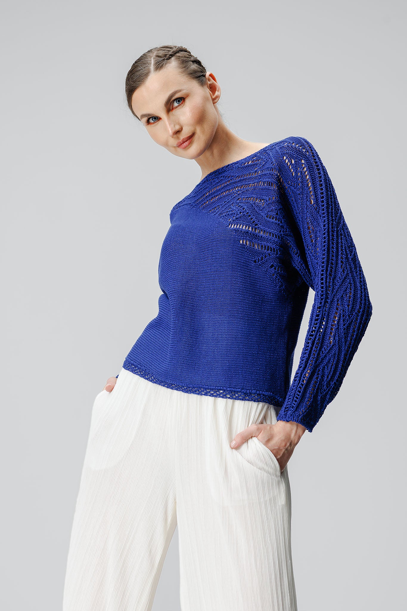 Bluză Hannah Albastru