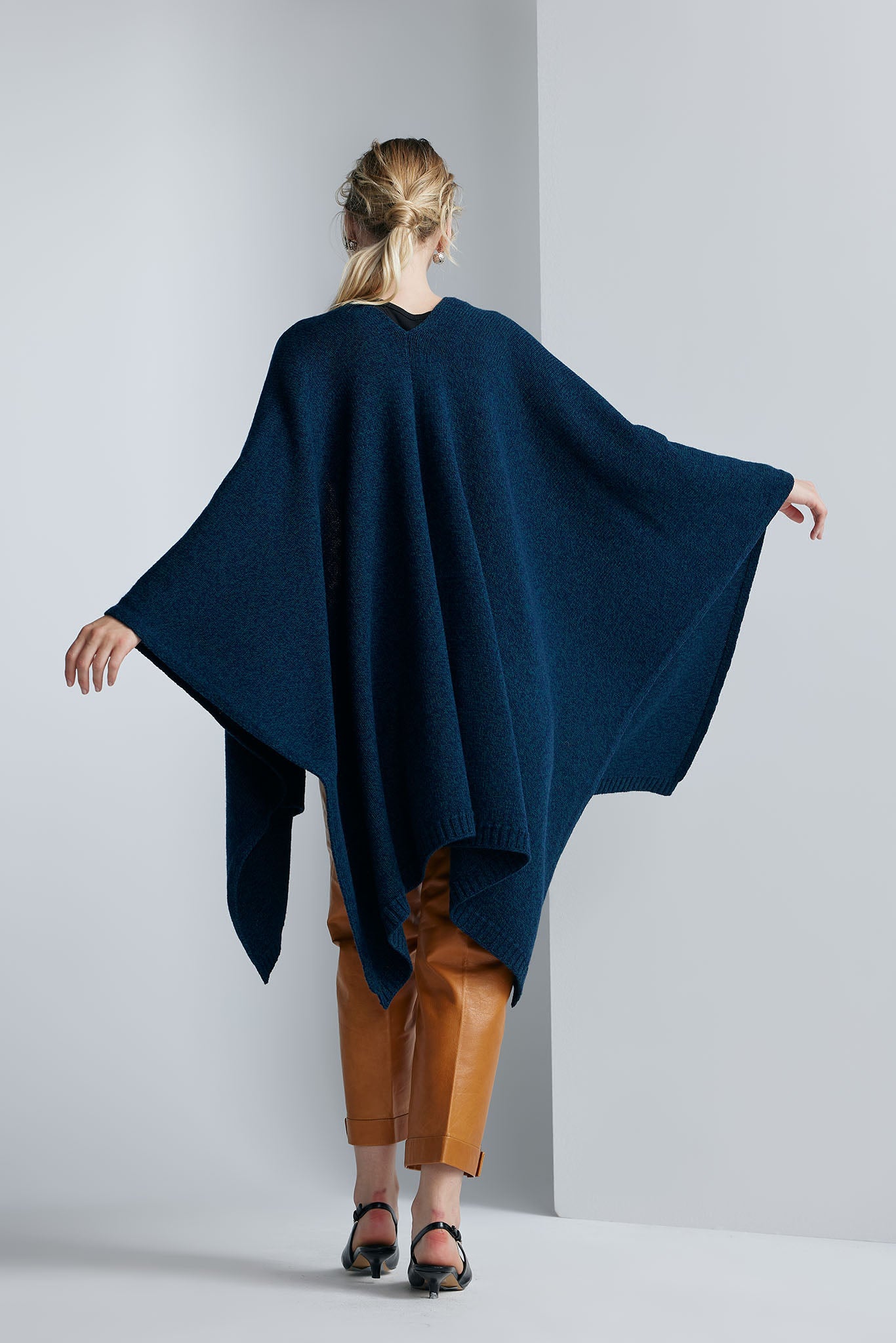 Poncho Fragola Marine/Verde