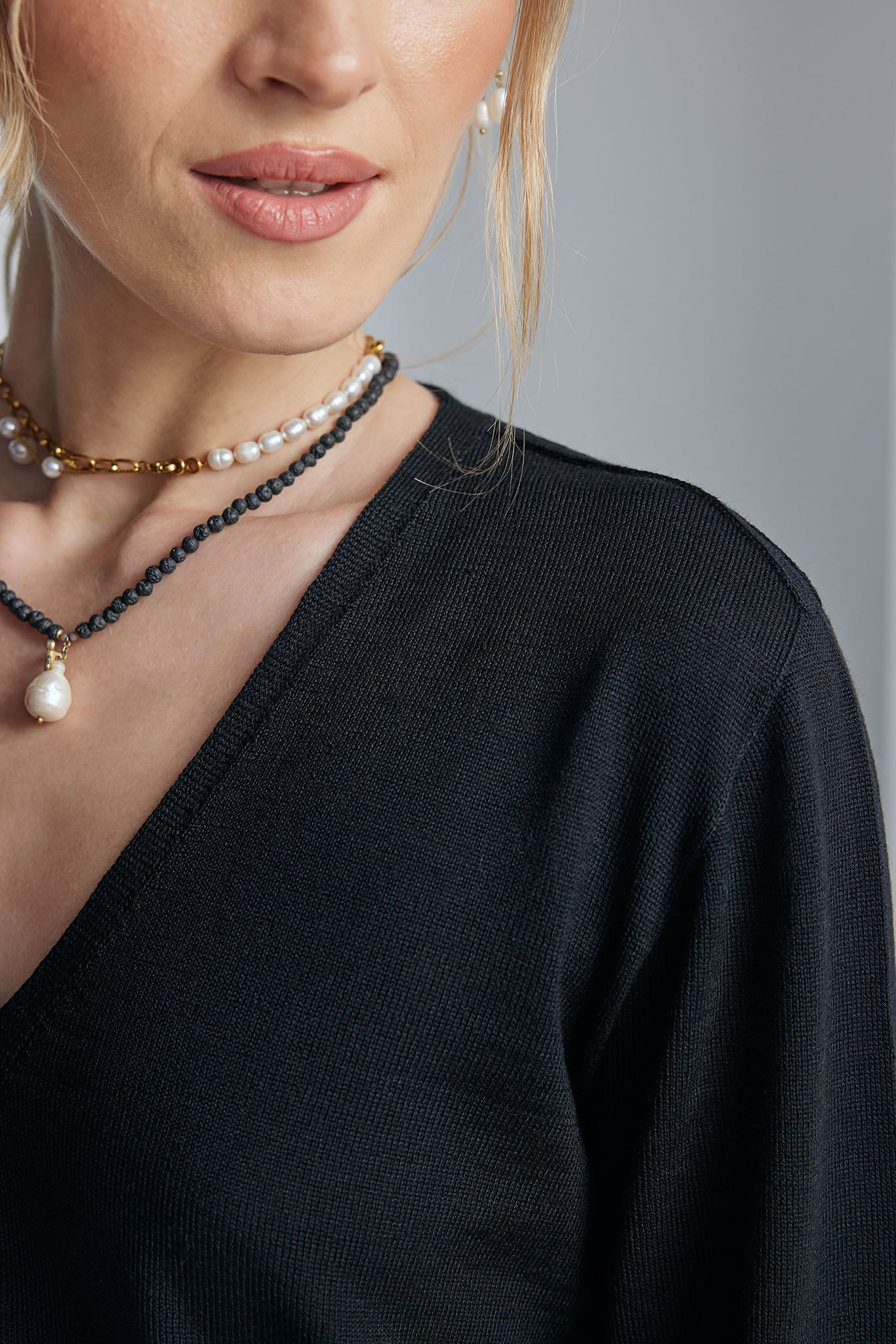 Pulover Cleo Negru