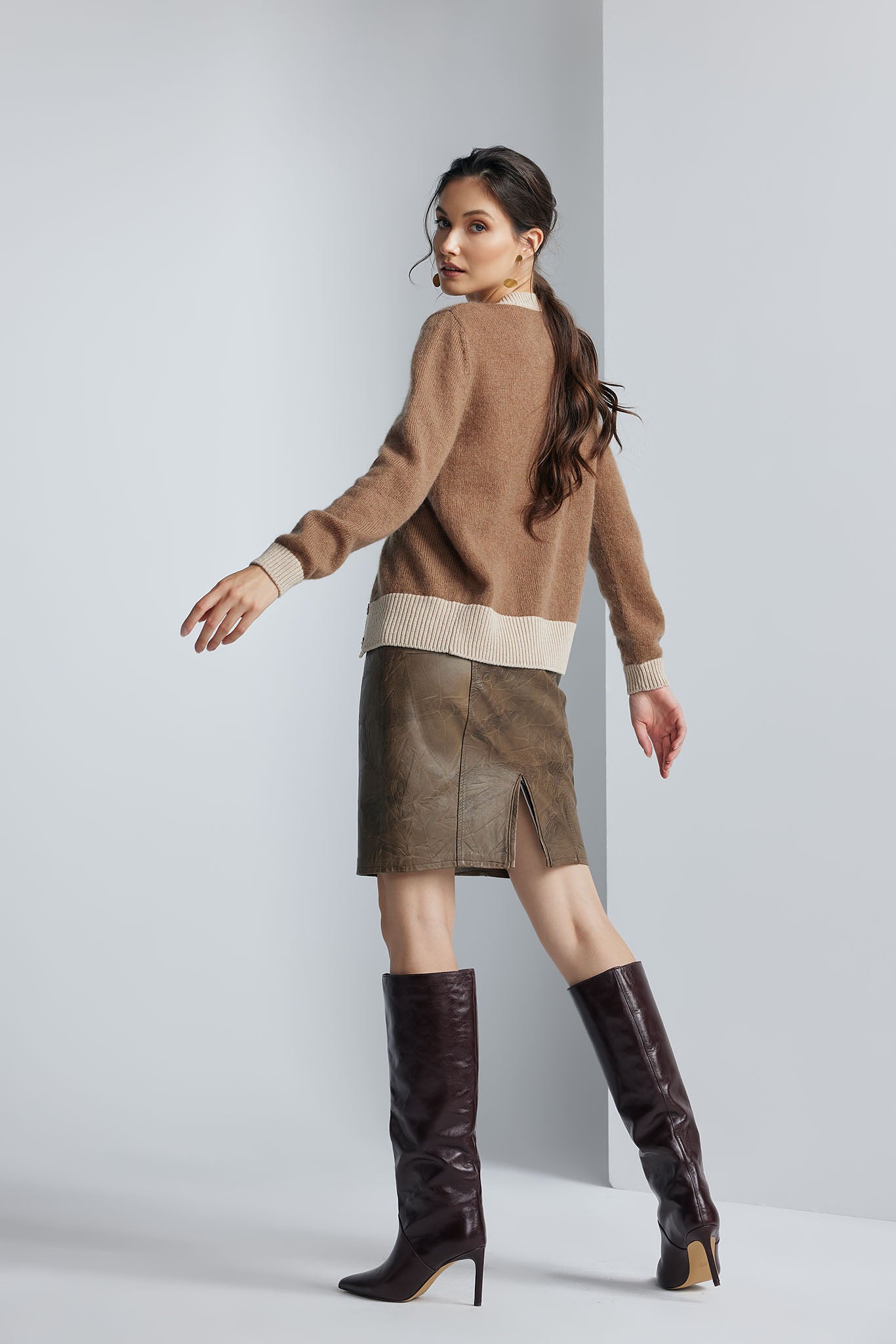 Cardigan Dora Bej