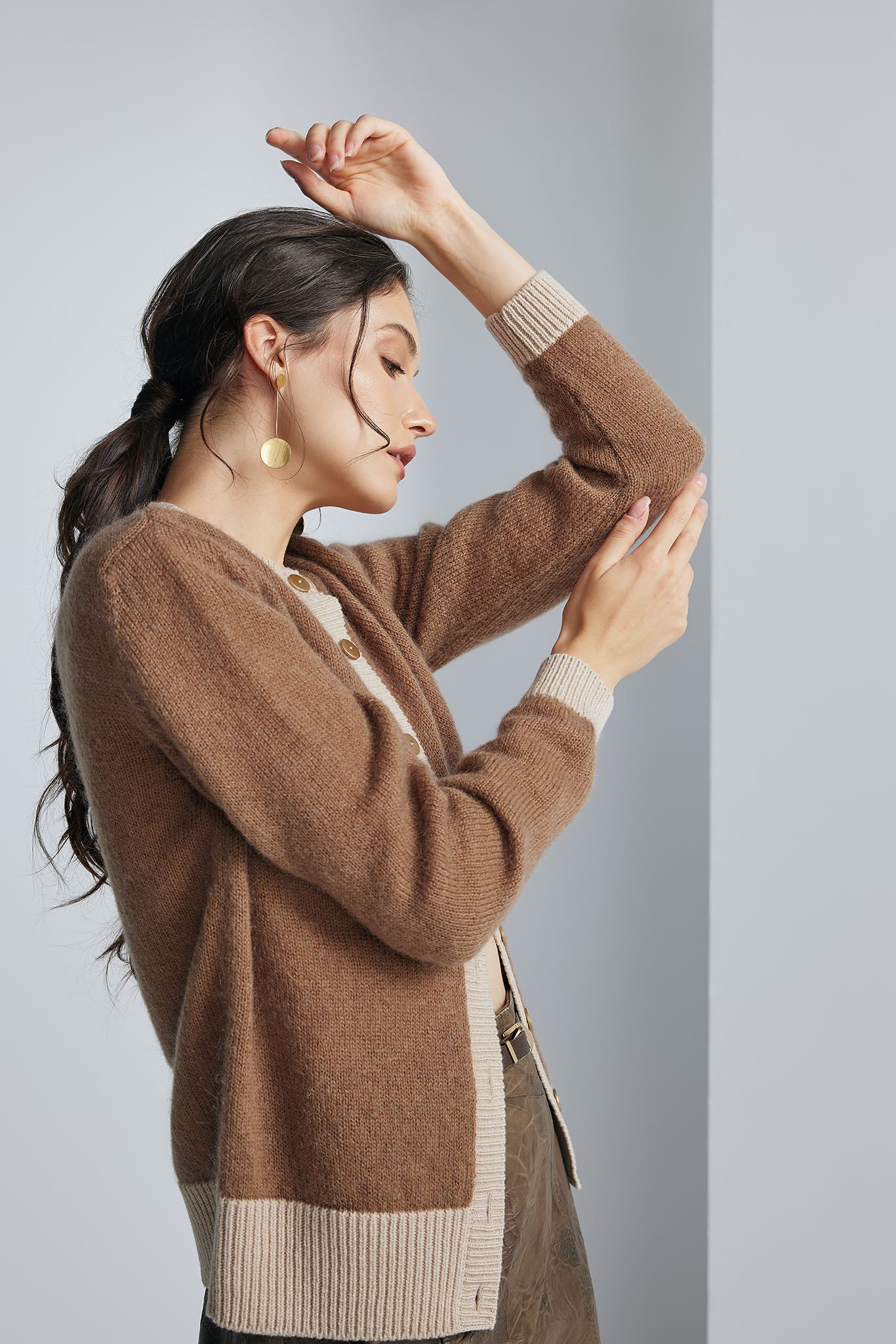 Cardigan Dora Bej
