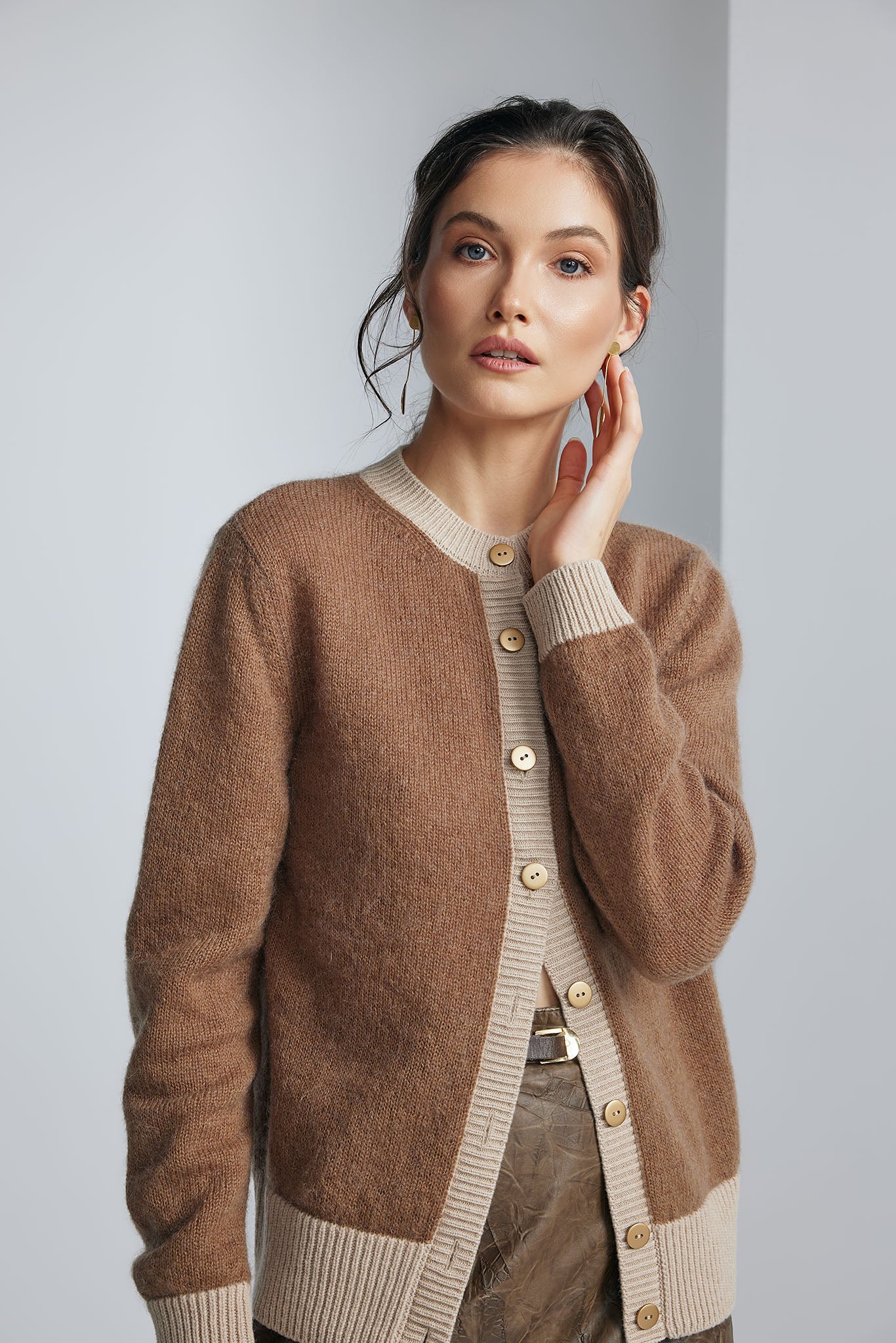Cardigan Dora Bej