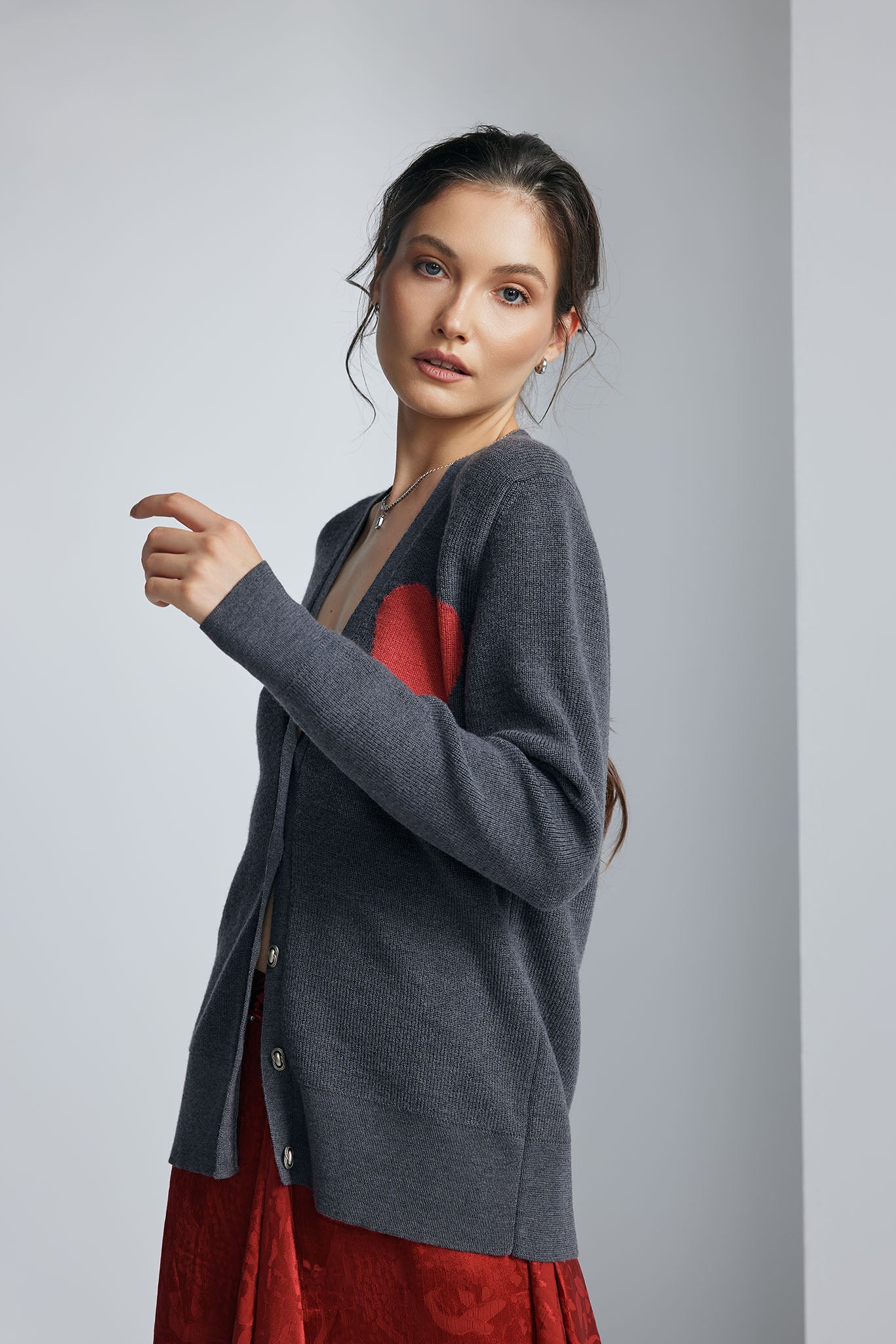 Cardigan Lyra Gri