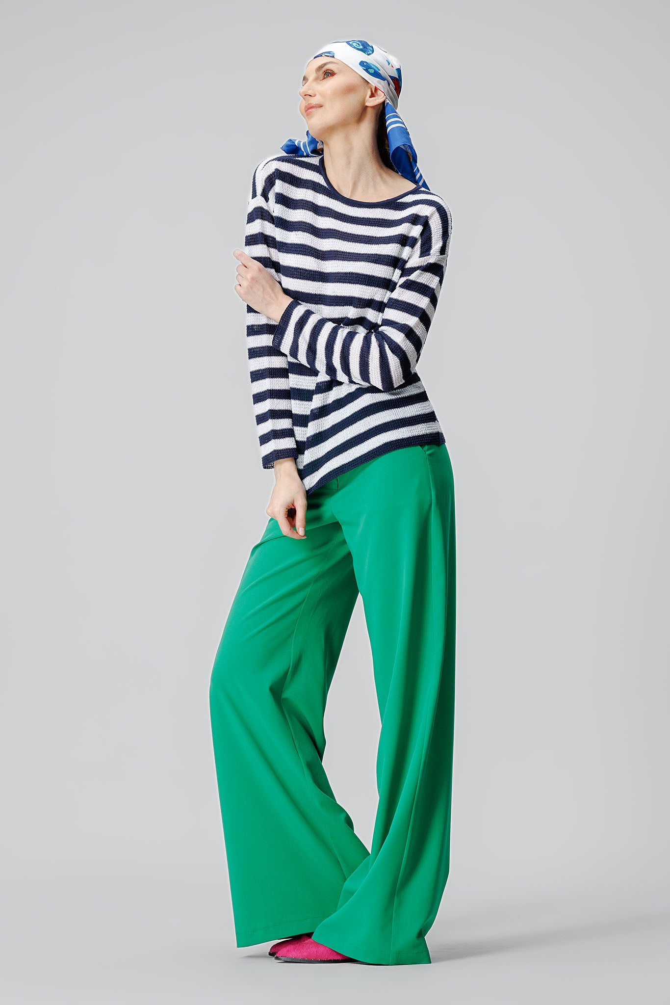 Bluza Egeo Alb/Marine
