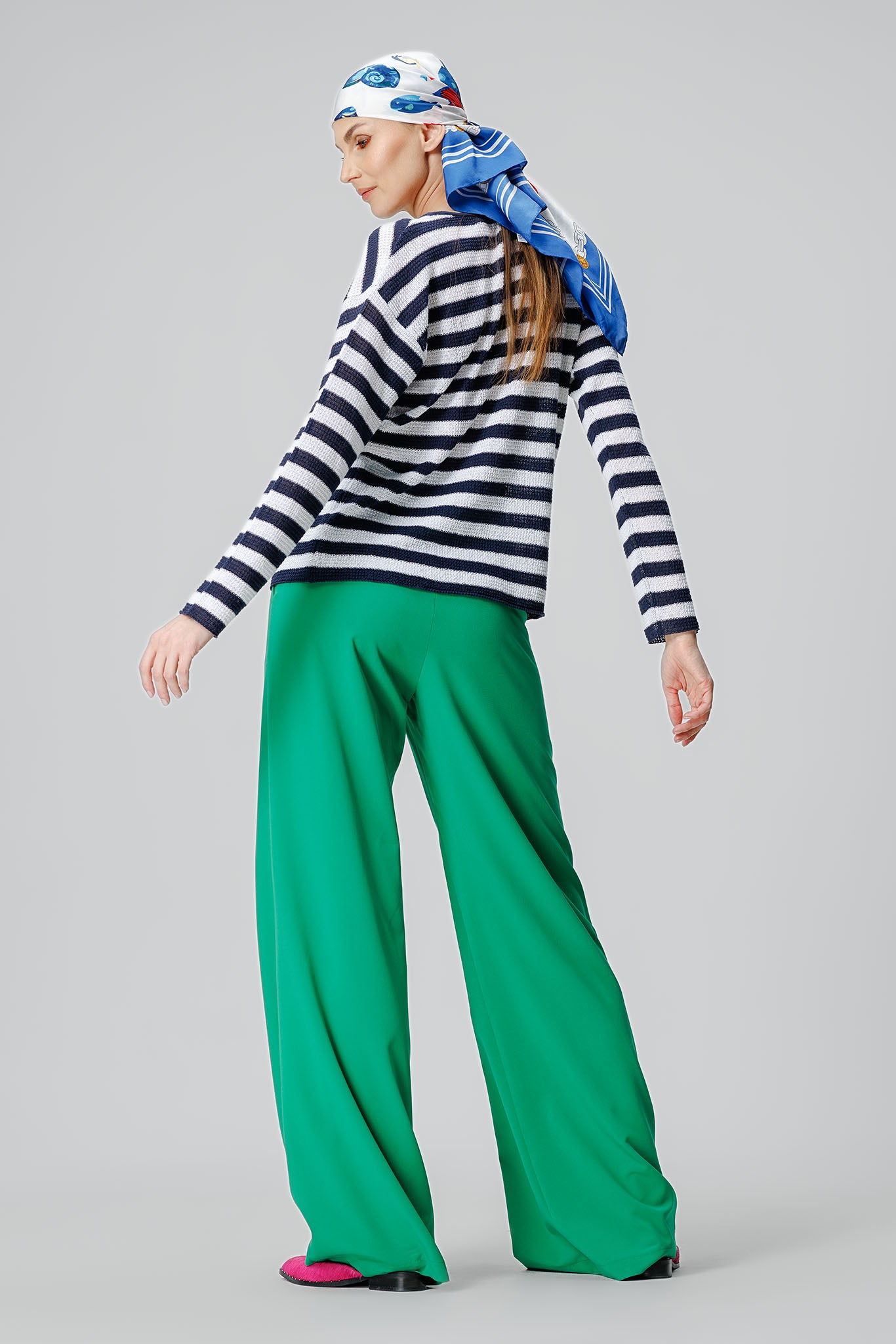 Bluza Egeo Alb/Marine
