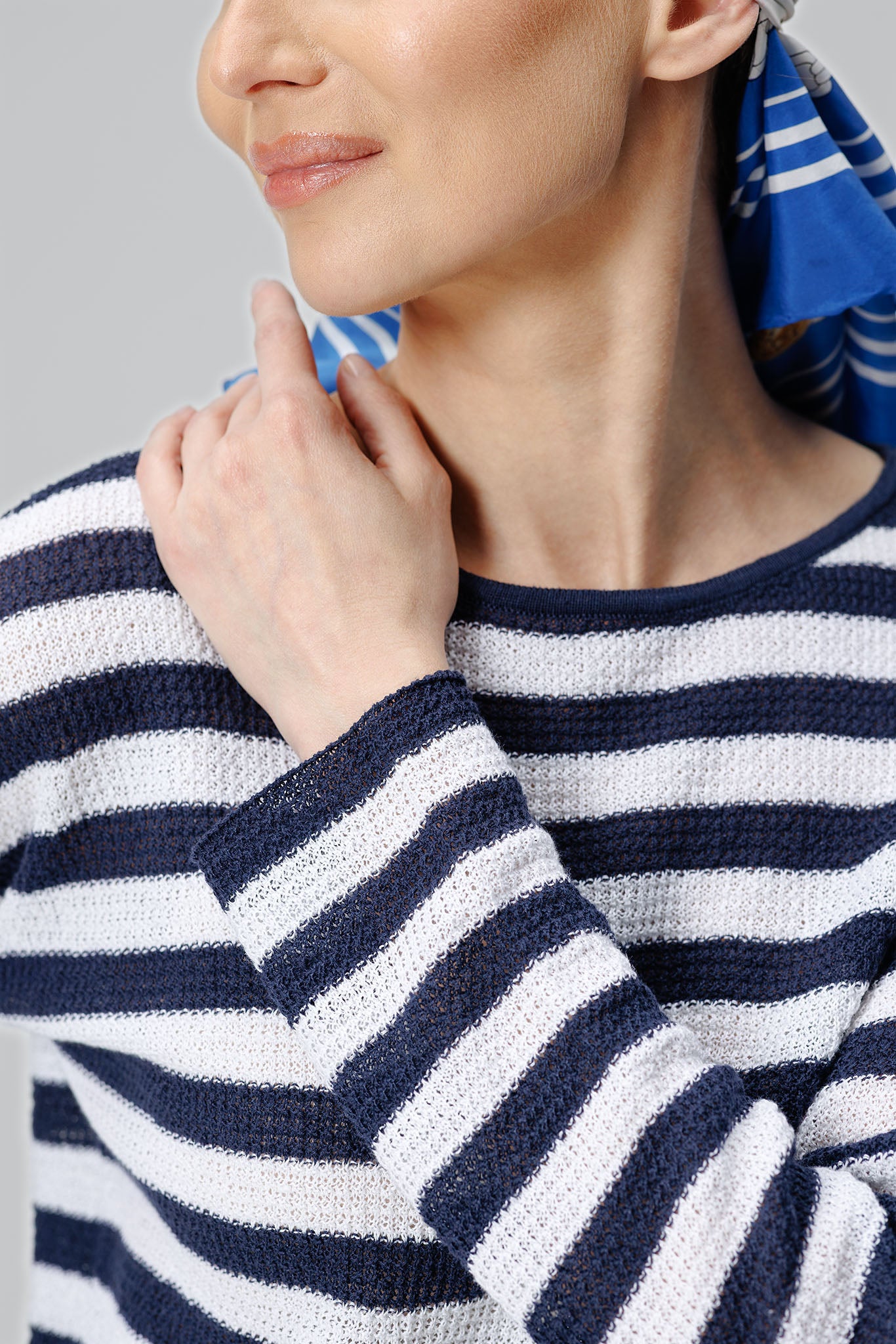 Bluza Egeo Alb/Marine
