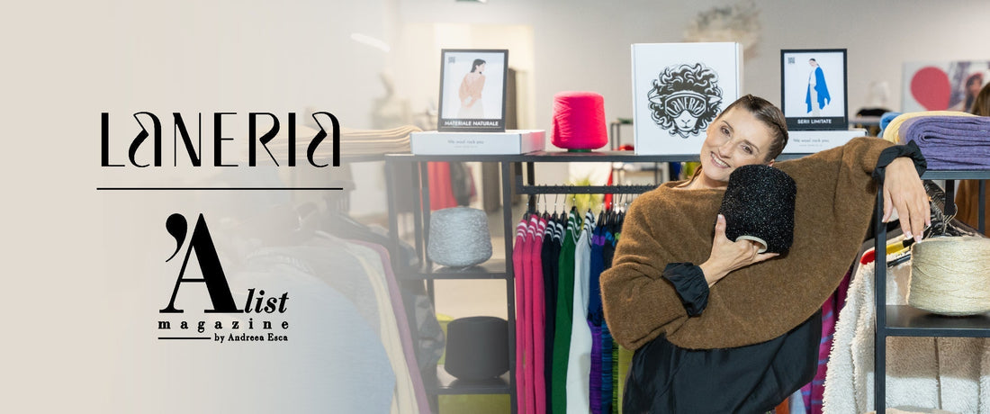 Laneria în A List Magazine: O poveste scrisă din emoție și pasiune