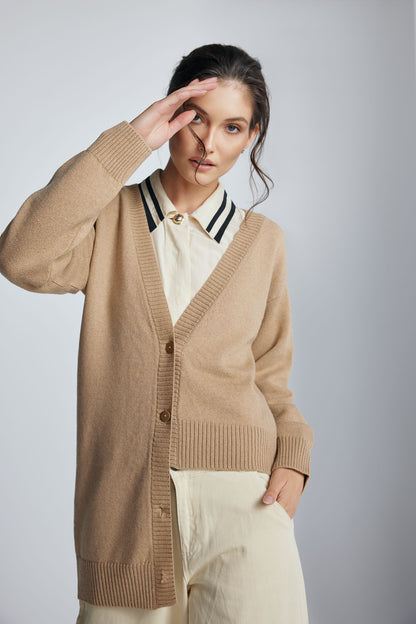 Cardigan Aveline Bej