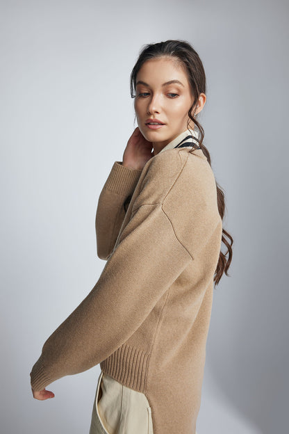 Cardigan Aveline Bej