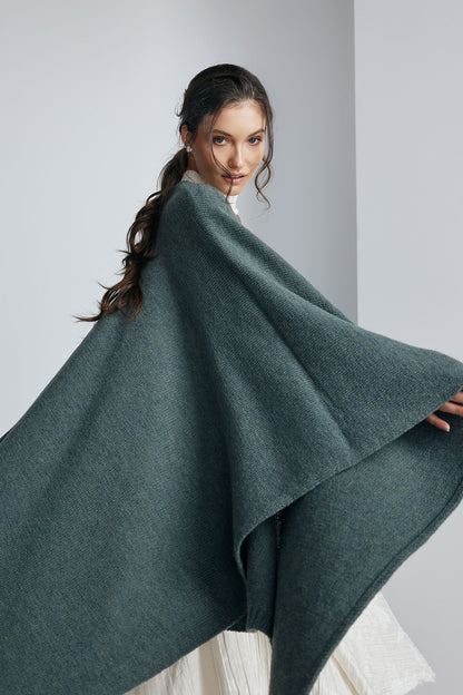Poncho Fragola Verde
