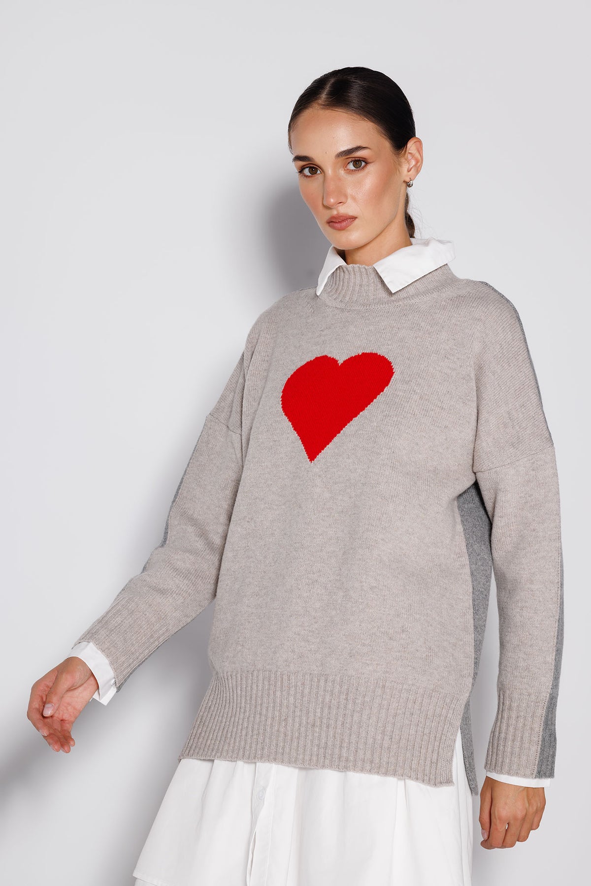 Pulover Amavi Gri