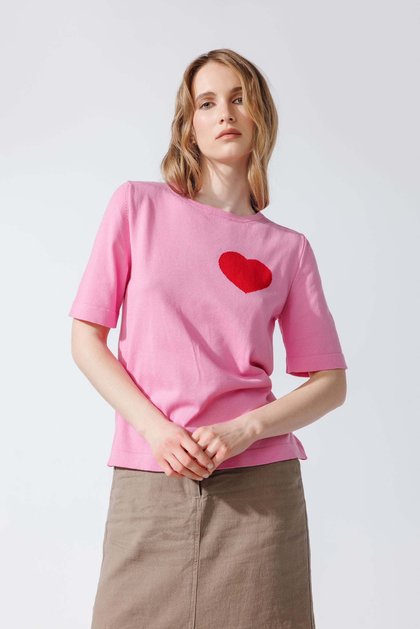 Tricou Amelia Roz