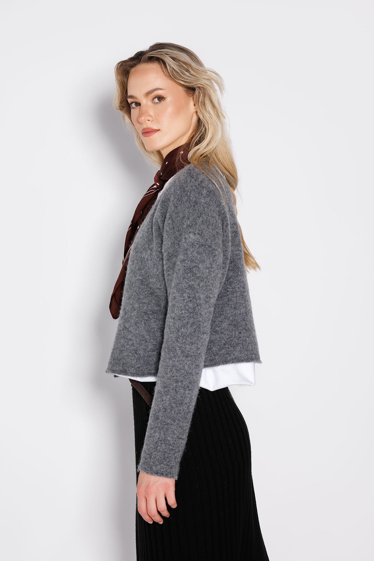 Cardigan Alma Gri