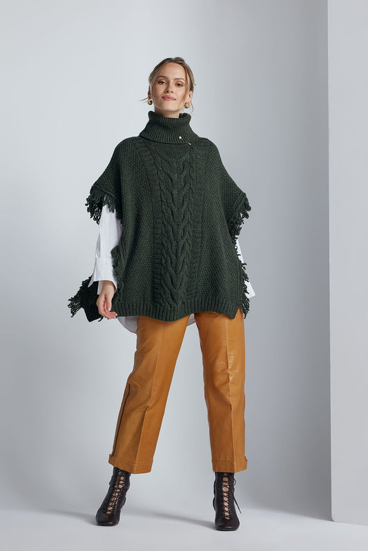Poncho Selma Verde