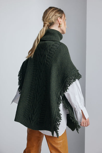 Poncho Selma Verde