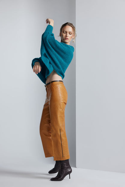 Poncho Tosca Verde