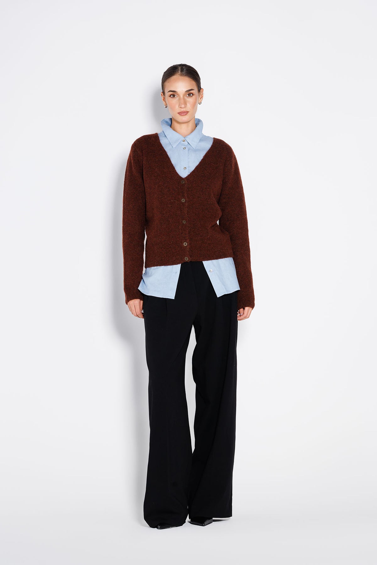 Cardigan Roma Bordeaux