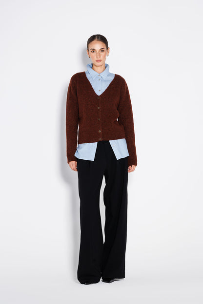 Cardigan Roma Bordeaux