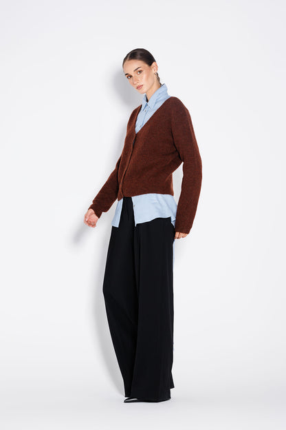 Cardigan Roma Bordeaux