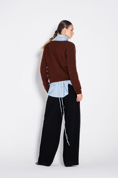 Cardigan Roma Bordeaux