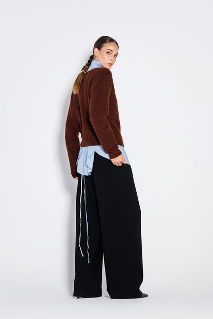 Cardigan Roma Bordeaux