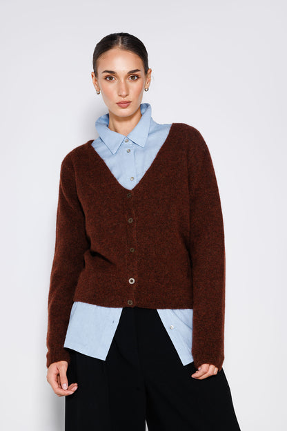 Cardigan Roma Bordeaux