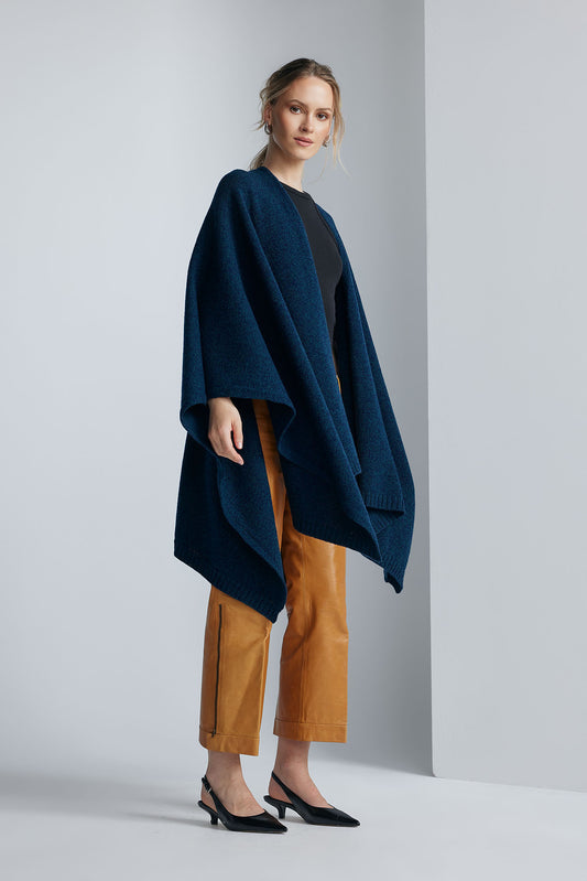 Poncho Fragola Marine/Verde