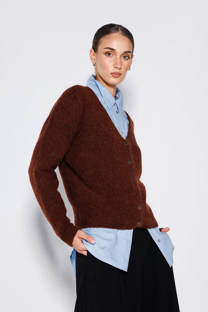 Cardigan Roma Bordeaux
