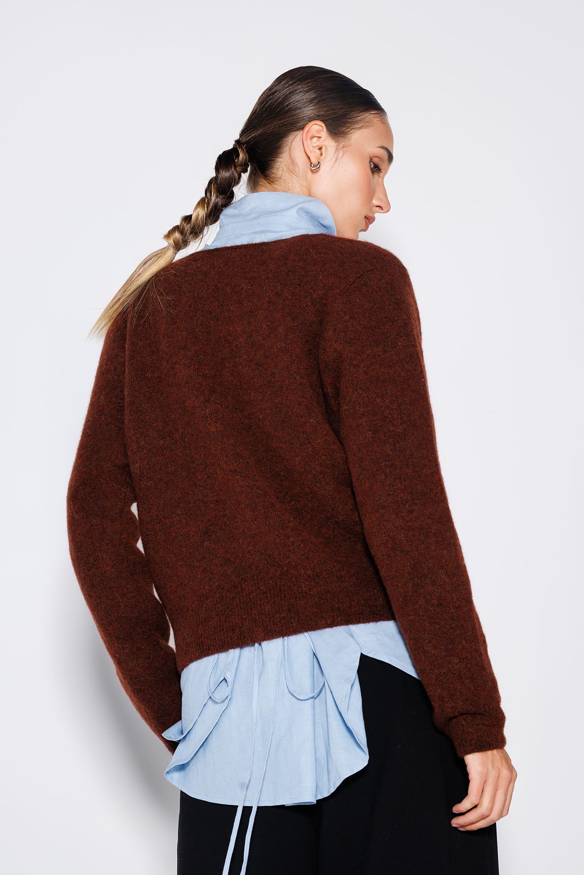 Cardigan Roma Bordeaux