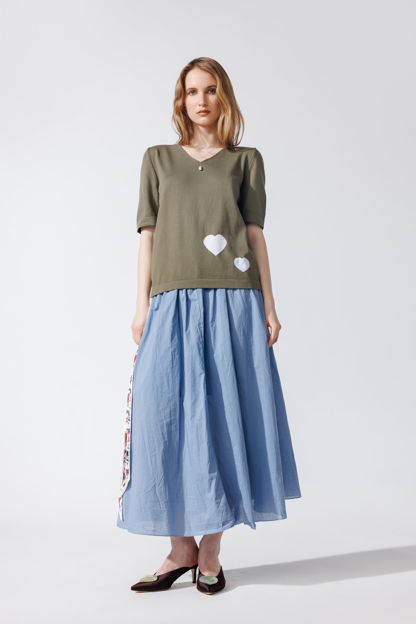 Tricou Olive Verde