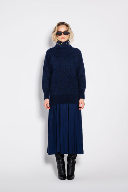 Pulover Nola Bleumarin