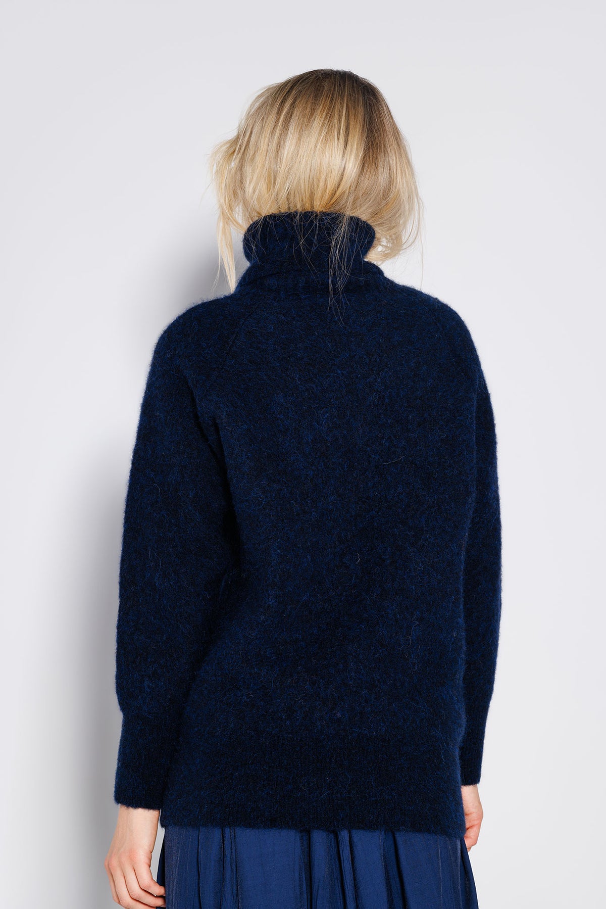 Pulover Nola Bleumarin