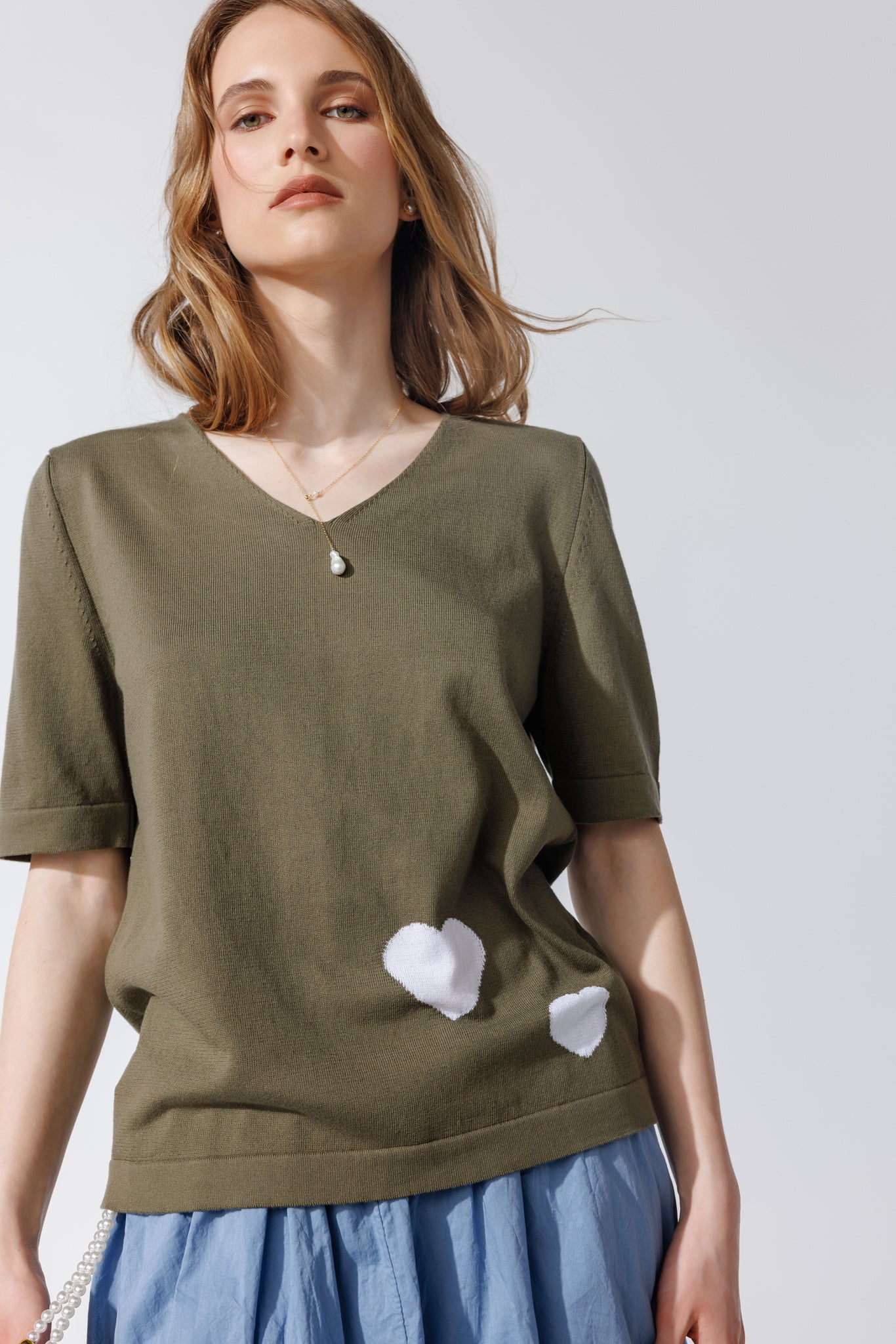 Tricou Olive Verde