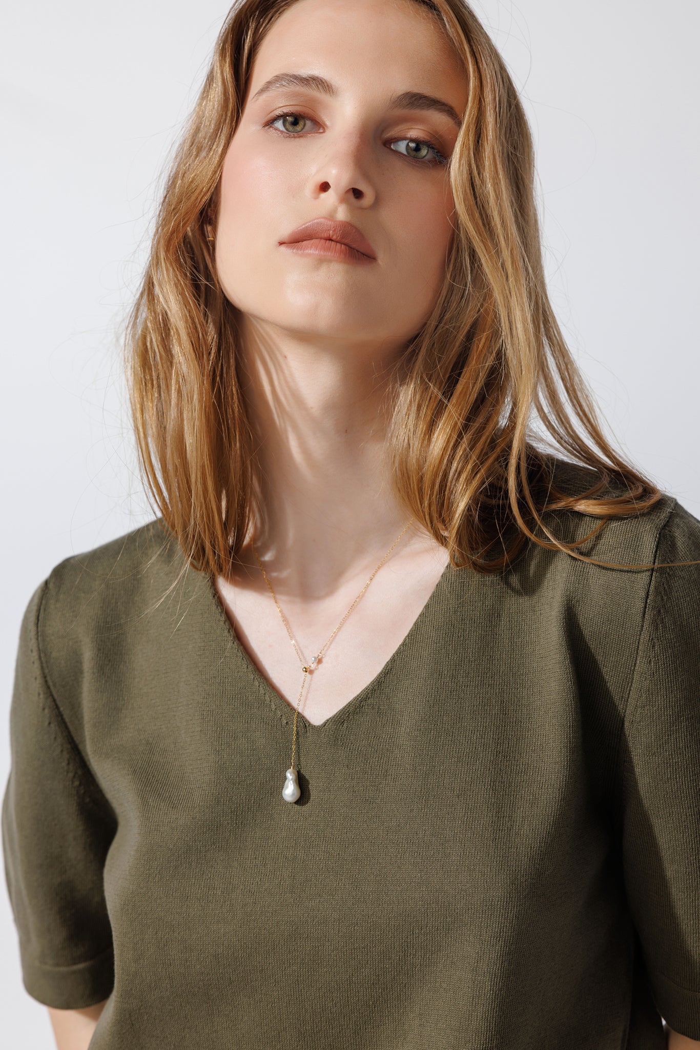 Tricou Olive Verde