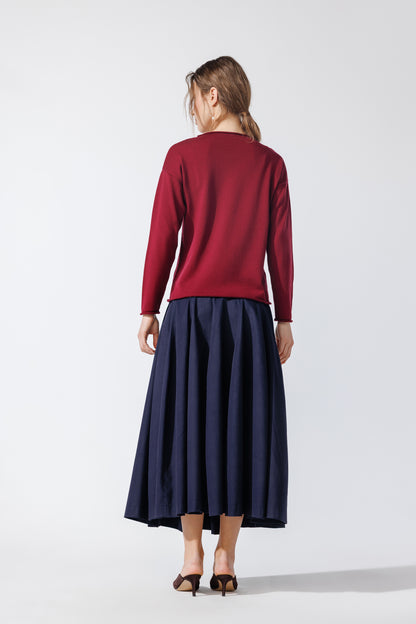Pulover Amora Bordeaux