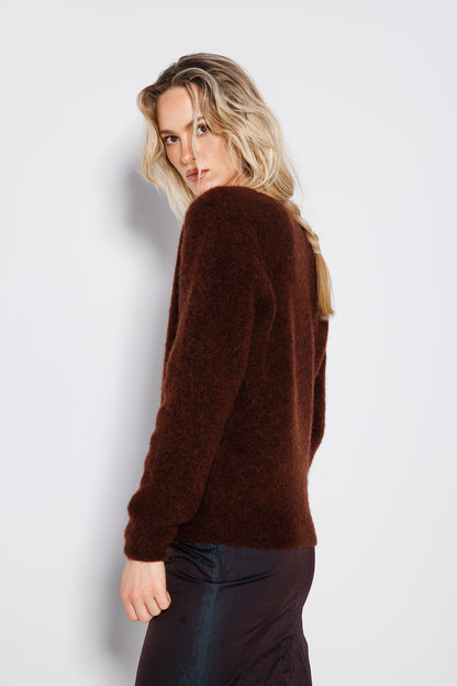 Pulover Victoria Bordeaux