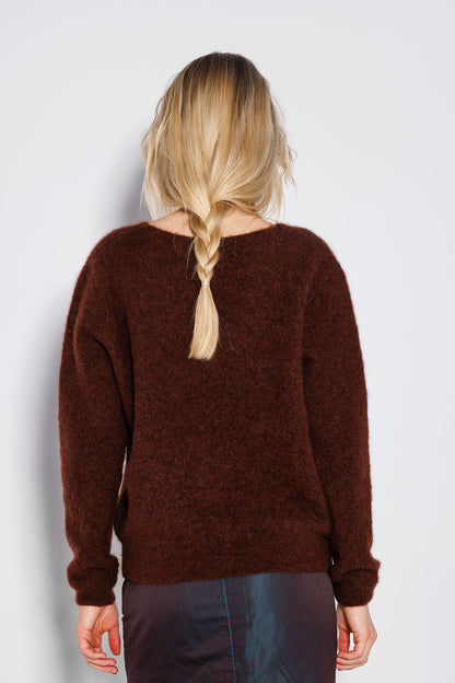 Pulover Victoria Bordeaux