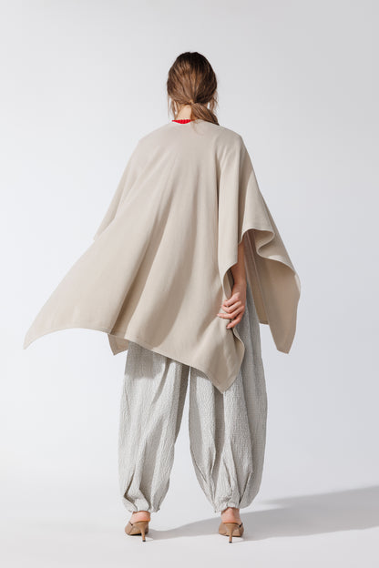Poncho Fragolina Bej
